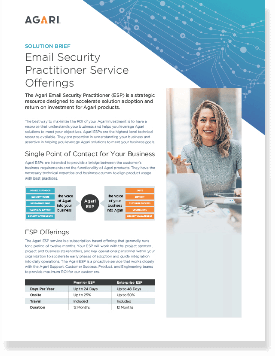 Email Security Practioner Service Offerings