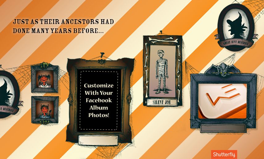 Show your Halloween Spirit with Shutterfly’s HTML5 Facebook Application2
