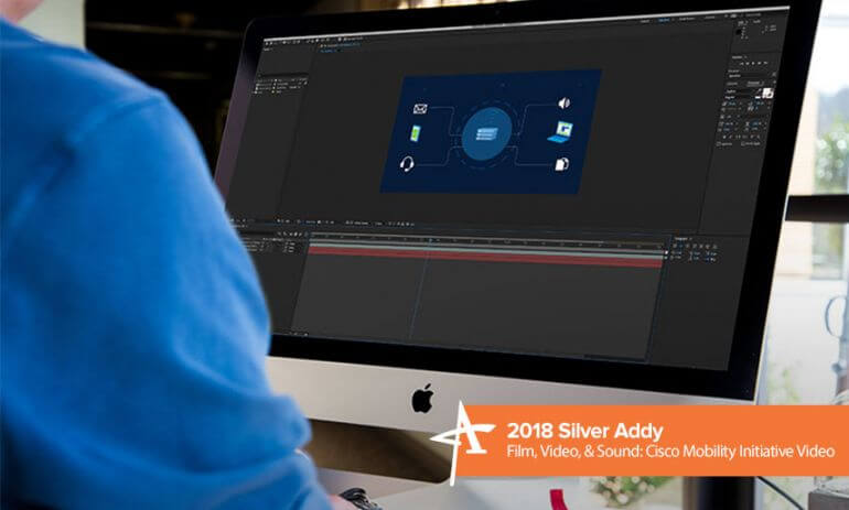 2018 silver addy film, video and sound: cisco mobility initiative video