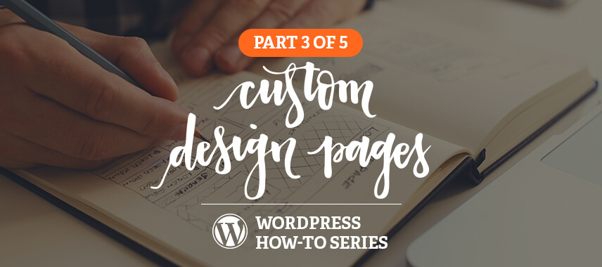 Custom Landing Pages in WordPress How-to Series, Part 3